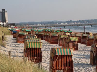 Strandkörbe in Scharbeutz