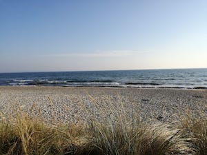 Der Strand und die Ostsee