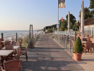 Blick auf die Ostsee in Scharbeutz